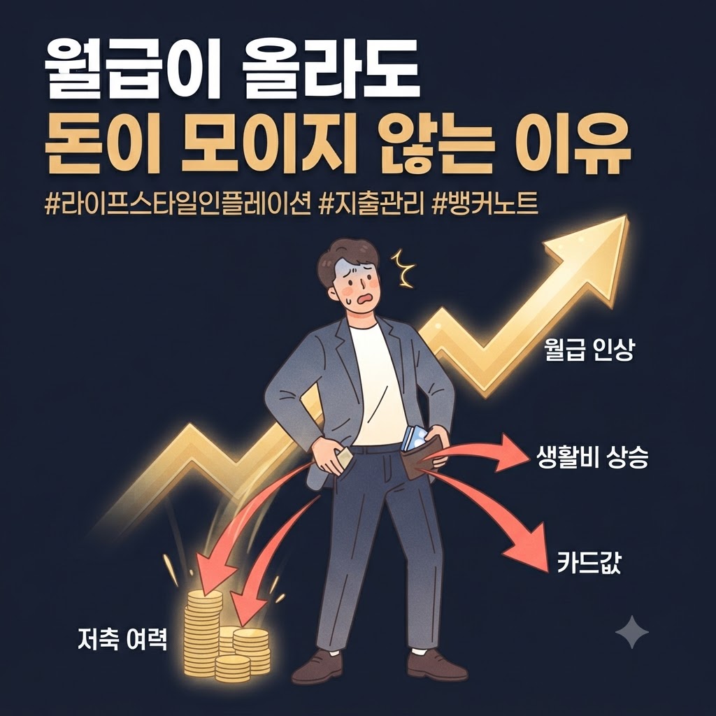 월급 인상, 돈이 모이지 않는 이유 썸네일