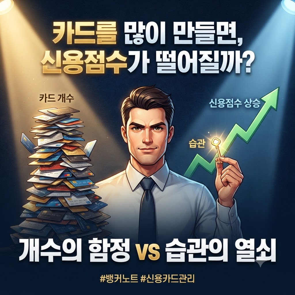 신용카드 개수보다 중요한 신용점수 관리법 썸네일