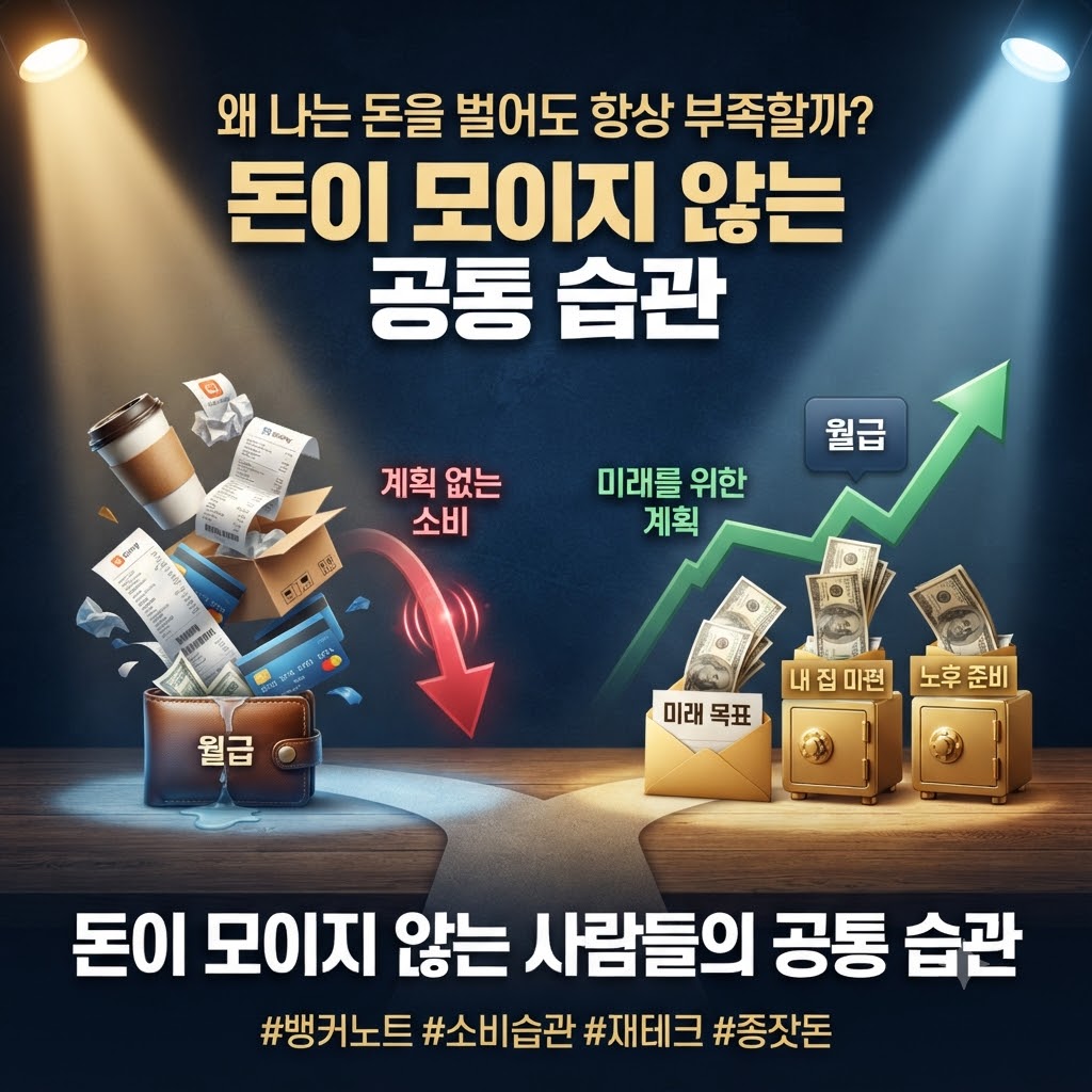 돈이 모이지 않는 사람들의 공통된 소비 습관 썸네일
